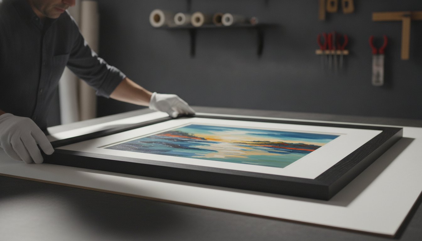 Custom Framing for Fine Art: A Preservation Guide