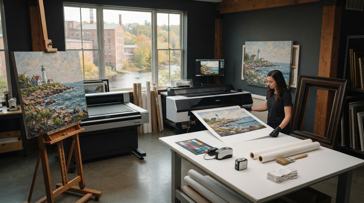 Art Reproduction Studio in New England: From Original Artwork to Fine Art Prints