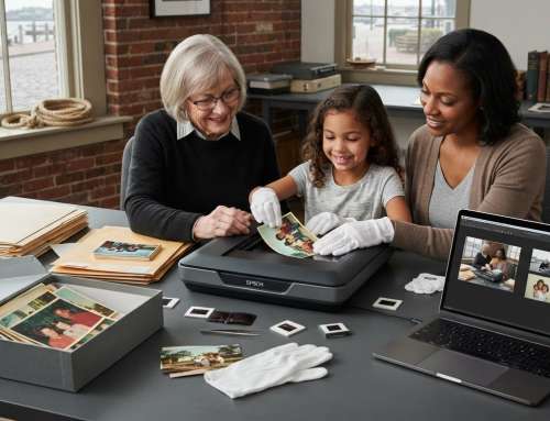 Digitize Old Family Photos in Newburyport With Local Scanning
