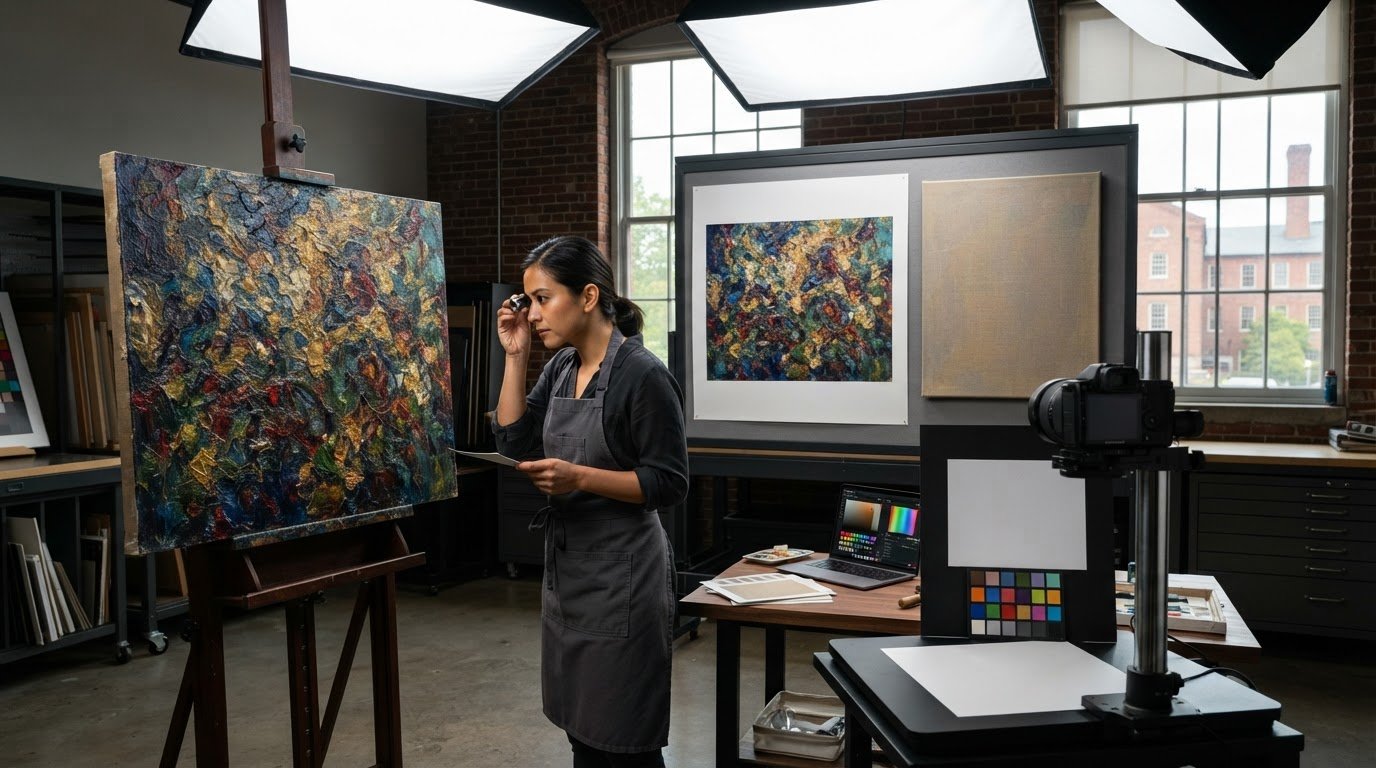 High-Quality Prints from Original Paintings: A Practical Guide